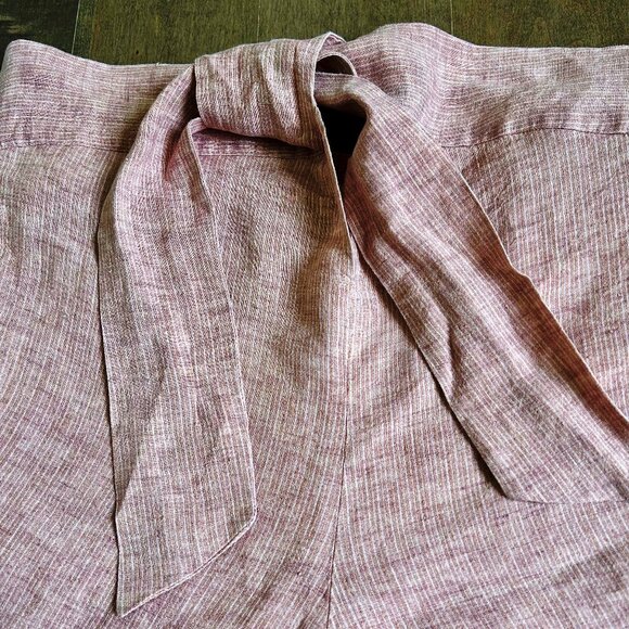Masscob La Coruña 100% Linen Pants – Size 36 – Dusty Rose Clay - Picture 5 of 11